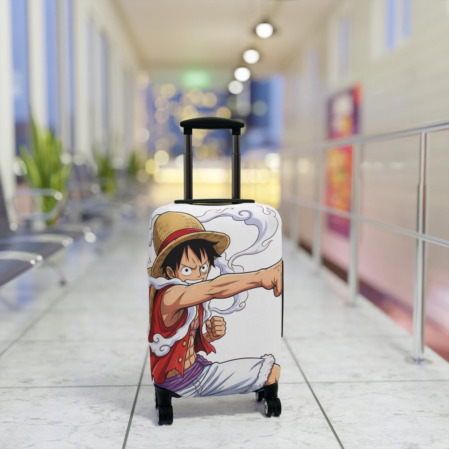 Reise-Kofferhülle — Allover-Druck Schutz für Koffer