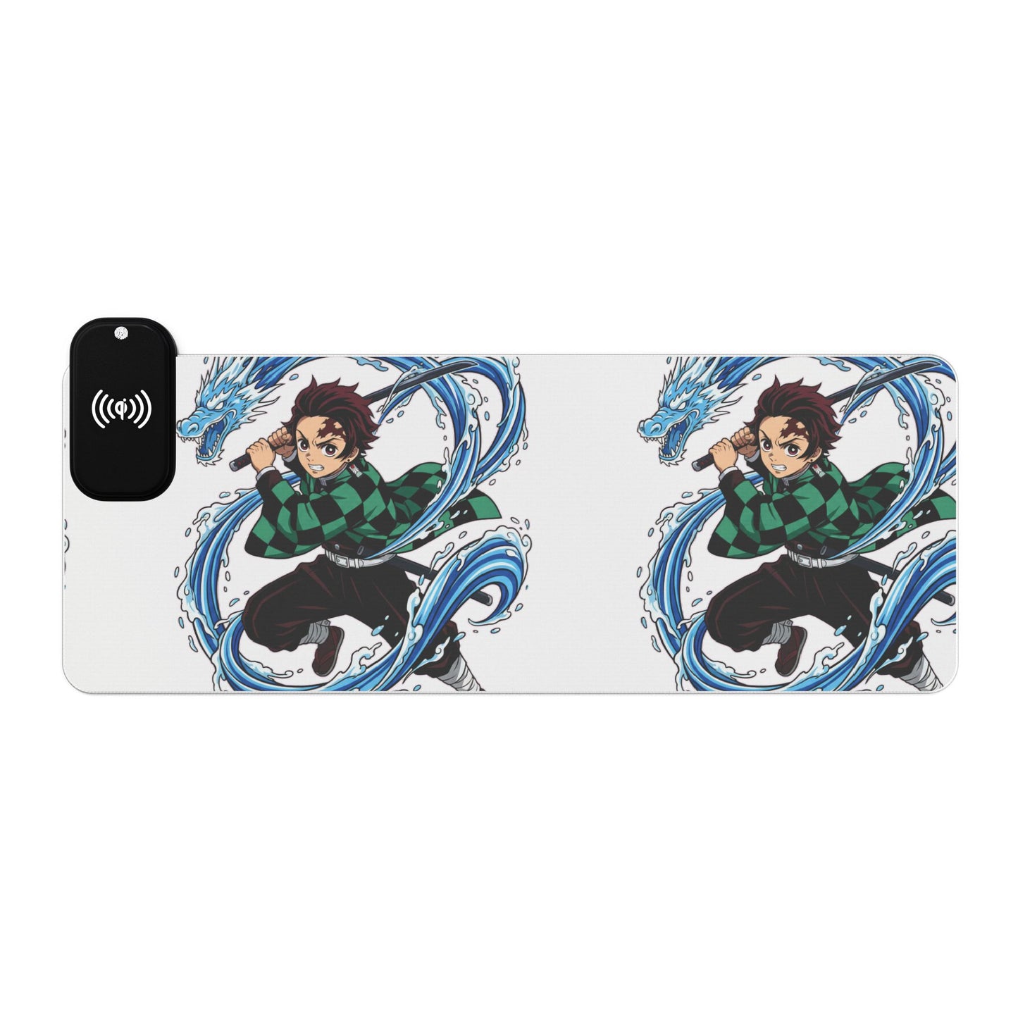 LED Kabellos-Lademauspad — Anime Wasserkämpfer Design
