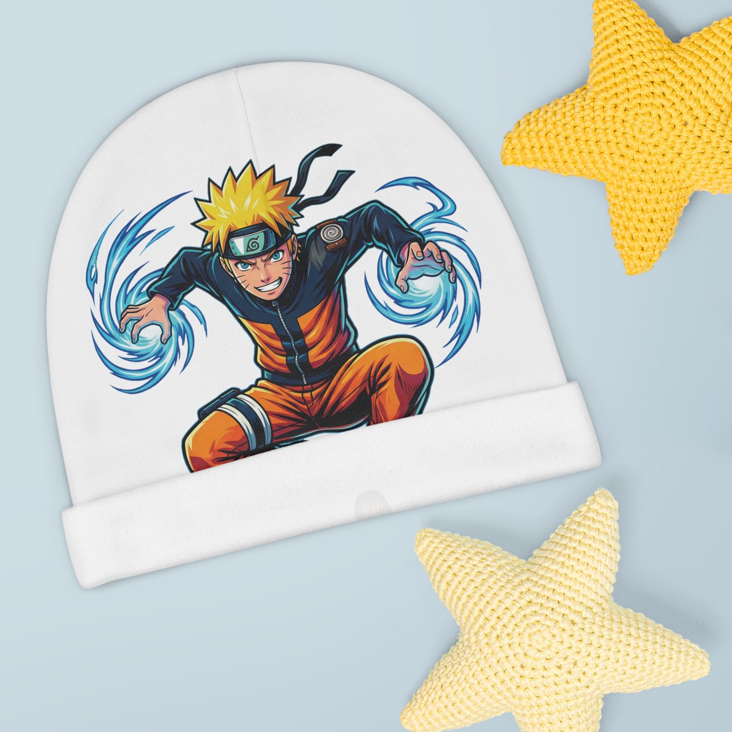 Naruto Baby-Mütze — Süße Anime-Ninja Babymütze