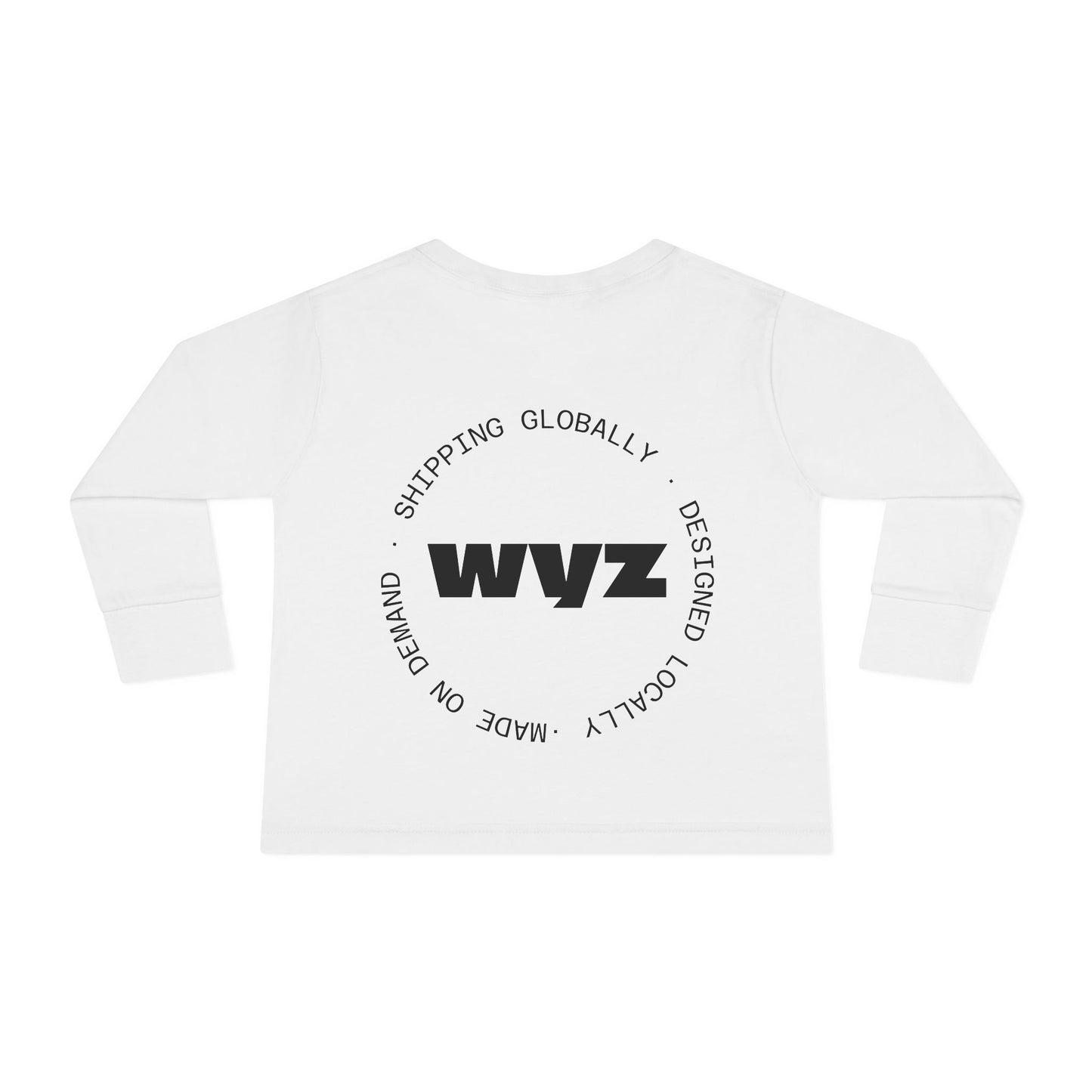 WYZ Ninja Kleinkind Langarmshirt — Samurai-Schwert Grafik