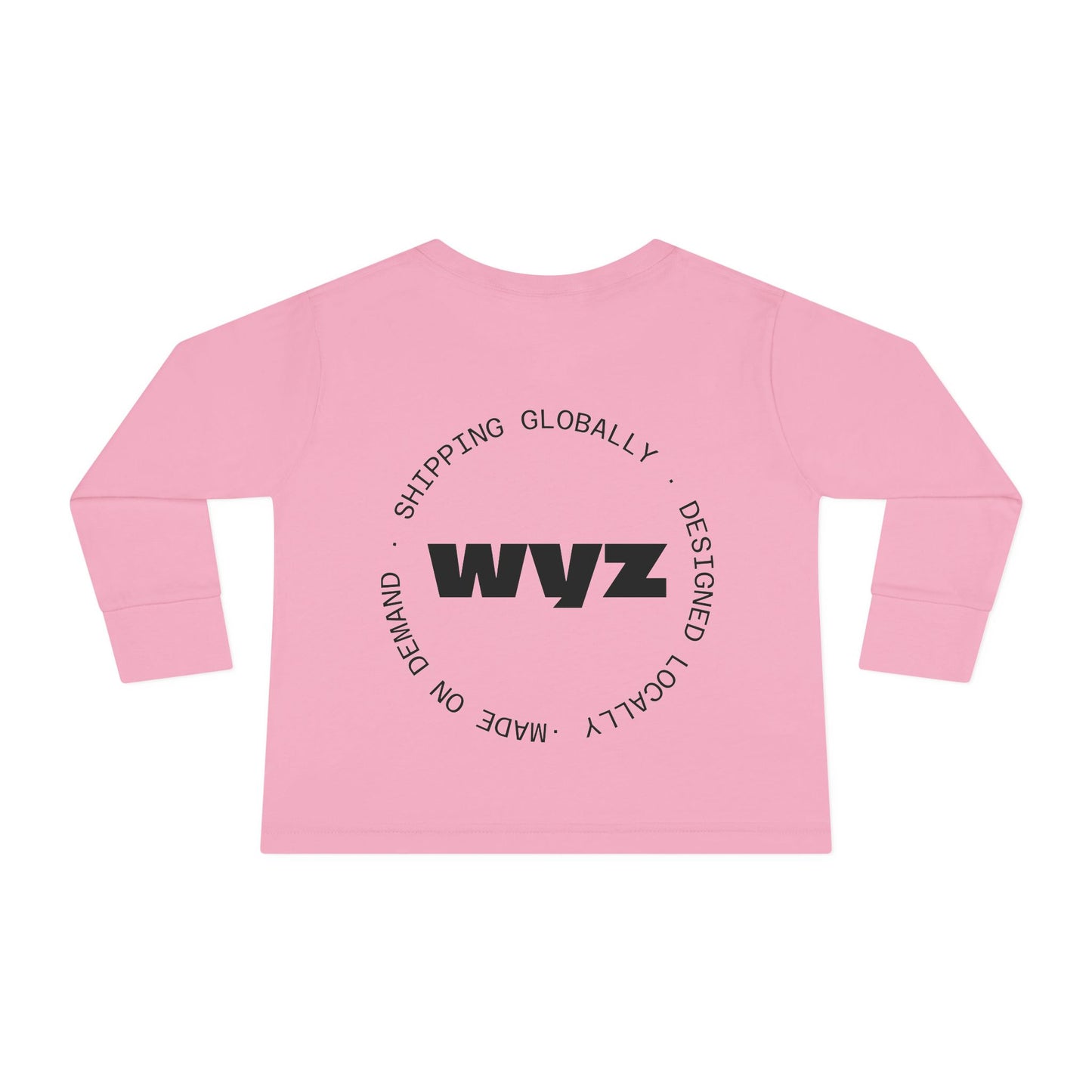 WYZ Ninja Kleinkind Langarmshirt — Samurai-Schwert Grafik